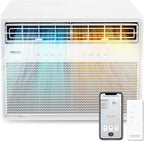 rovsun 8000 btu window air conditioner with heat, main product view