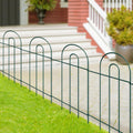 decorative garden fence border 32inx20ft green wire garden, main product view