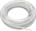 1/4'' Vinyl Sling Chair Spline Solid Awning Cord Replacement for Patio Fabric Chaise Lounge Outdoor Sling Chair Lawn Garden Pool Furniture Repair (25 Ft)