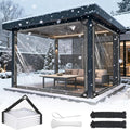 clear tarps heavy duty waterproof - 7x15ft clear, main product view