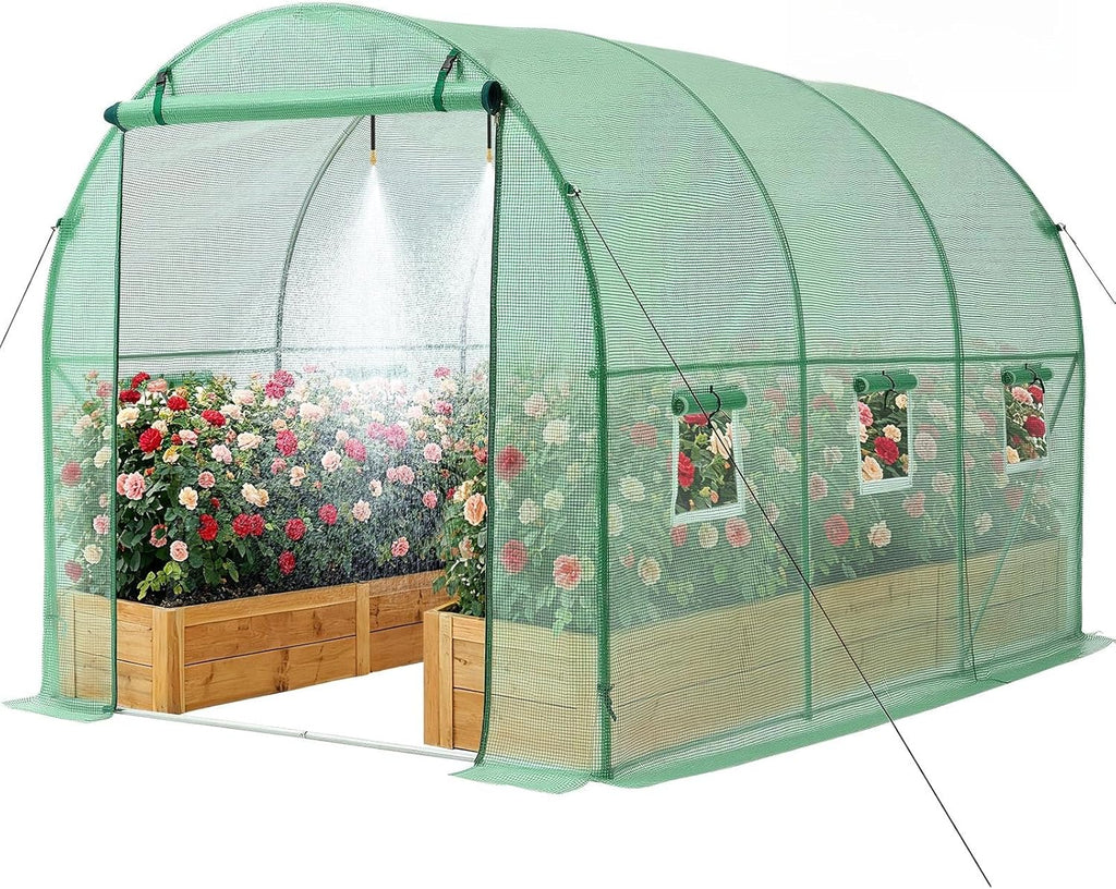 vevor walk-in tunnel greenhouse, 10 x 7 x, main product view