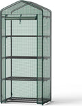 sweetcrispy 27"x19"x63" mini greenhouse, with zipper door durable, main product view