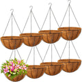 mimorou 8 pcs 14 inch hanging baskets for, main product view