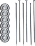 RecPro RV Rug Stakes | Outdoor Furniture | 6 Pack