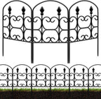 24in(h) x 10.83ft(l) decorative garden fence - tall, main product view