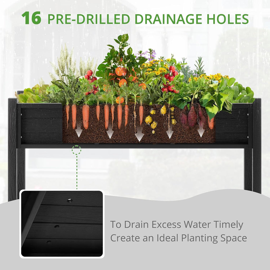 lue bona raised garden bed with tools, 45*18*29, package contents