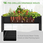 lue bona raised garden bed with tools, 45*18*29, package contents