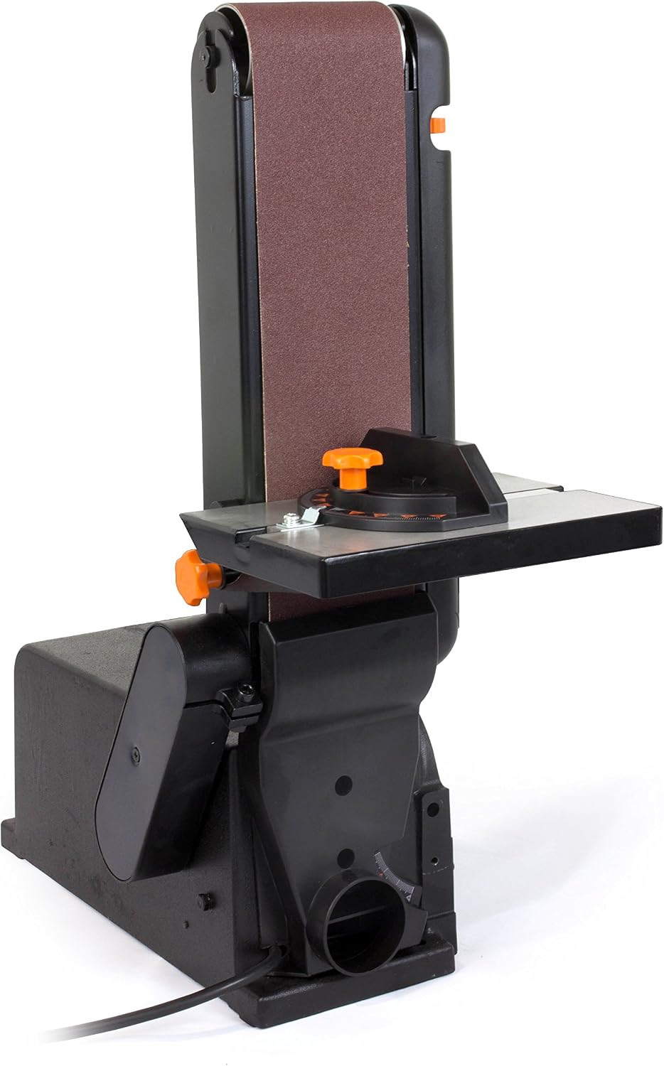wen benchtop belt and disc sander with 4, side view