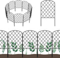 ousheng 25 pack decorative garden fence, total 27ft(l), main product view