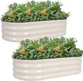 g good gain 2pcs raised garden beds galvanized, main product view