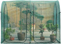 poray large tunnel 8.2'x4' plant netting cover, 6ft, main product view