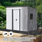 6x8.2ft outdoor storage shed floor mat, tent carpet, package contents