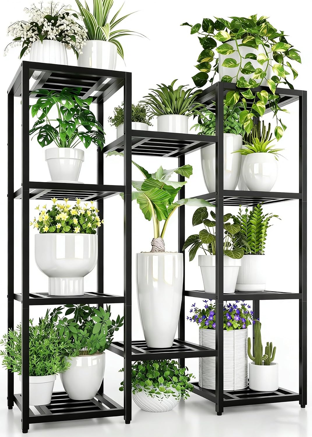 metal heavy duty plant stand indoor outdoor,10 tier, main product view