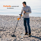 long handle sand scoop with shovel for metal showing dimensions