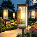 Solar Pathway Lights Outdoor, 8 Pack Upgraded Solar Lights Outdoor Waterproof, Bright Up to 15 Hrs Auto On/Off Garden Light for Yard Patio Lawn Path Walkway Driveway Outside Decor