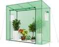 happygrill mini greenhouse, portable walk-in greenhouse with pe, main product view