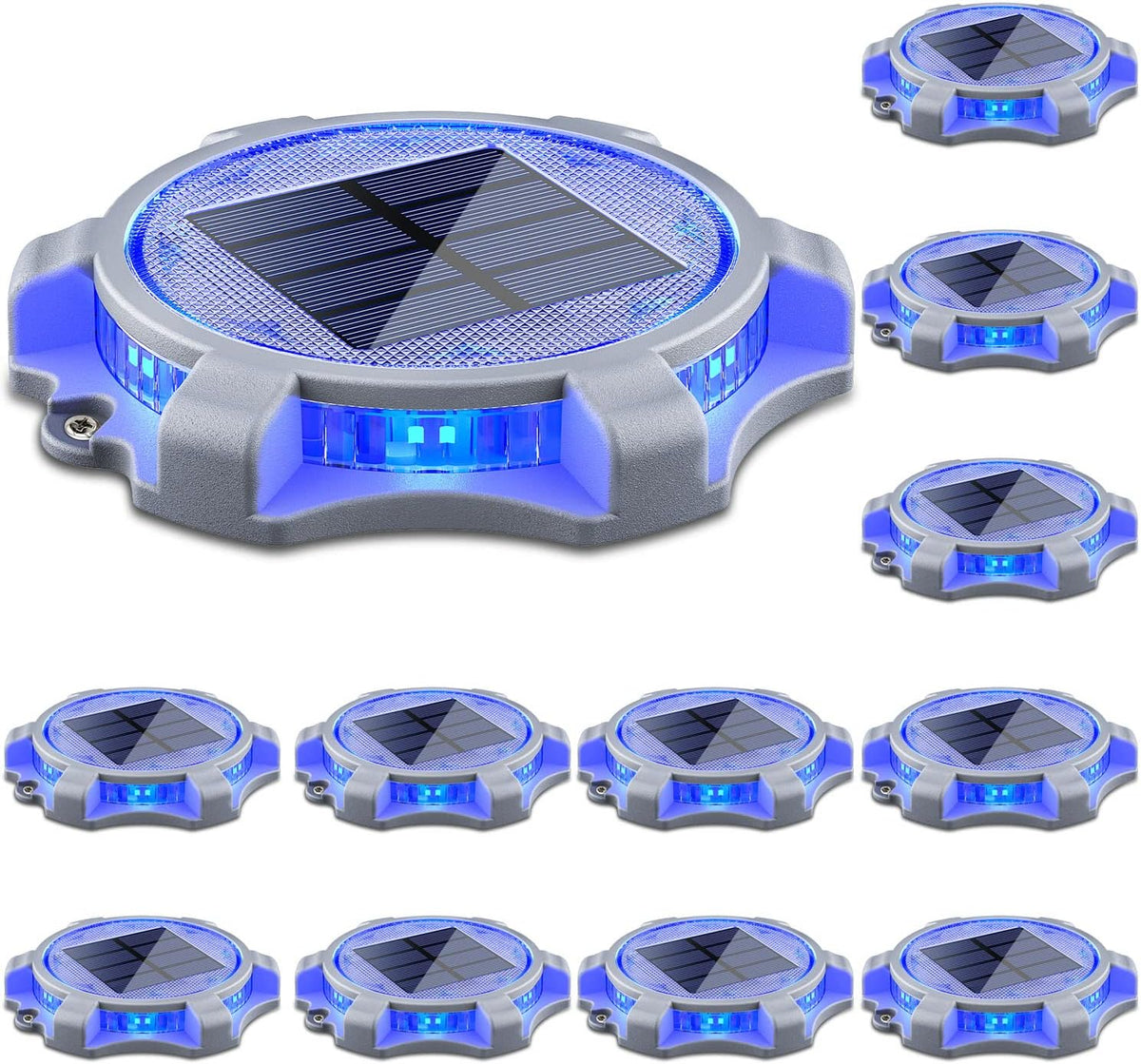 siedinlar solar deck lights outdoor 2 modes led, main product view