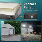 LED Wall Pack Light: 120W 18000LM Glass Lens Wall Pack Lights Outdoor LED,LED Wall Pack Daylight 5000K for Yard Parking Lot Barn Warehouse UL Listed