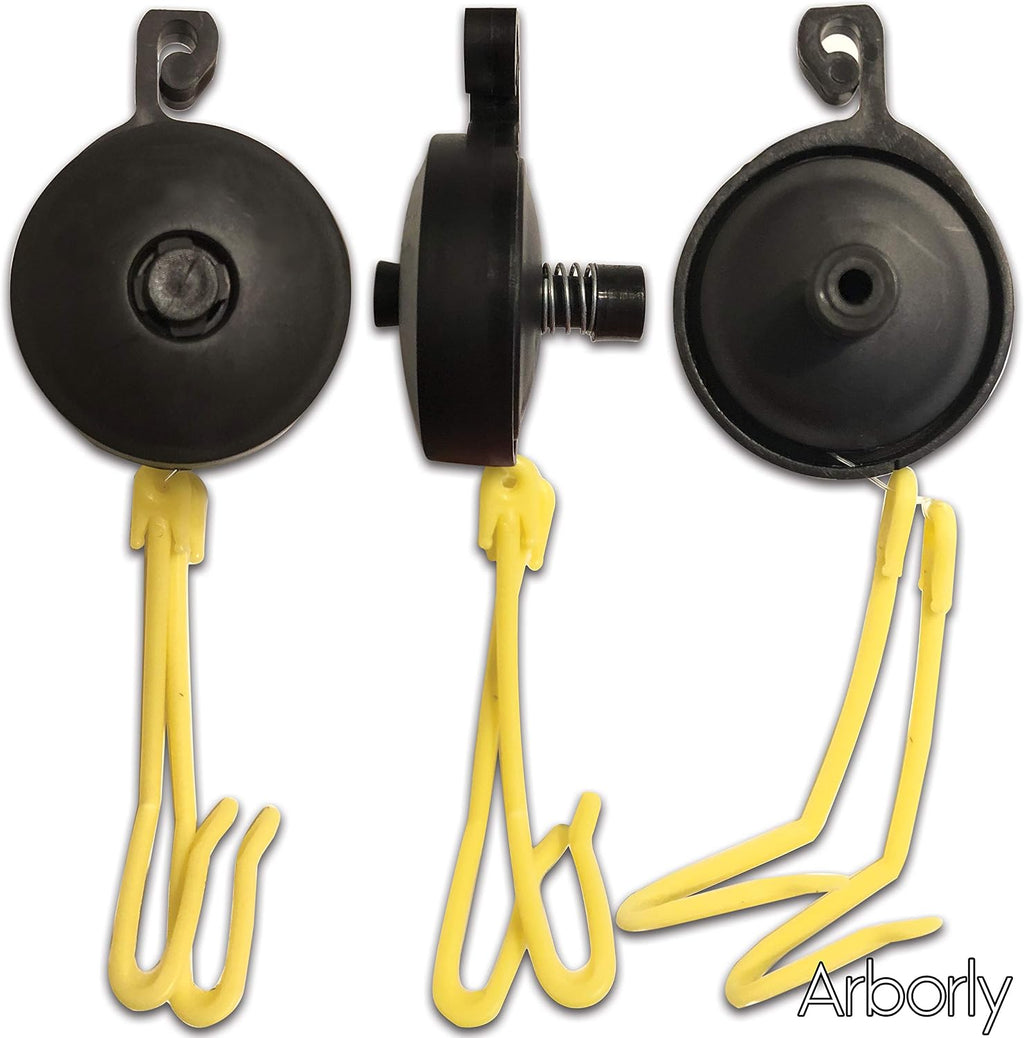 plant yoyo hangers - 100 pack - 2 shown in use