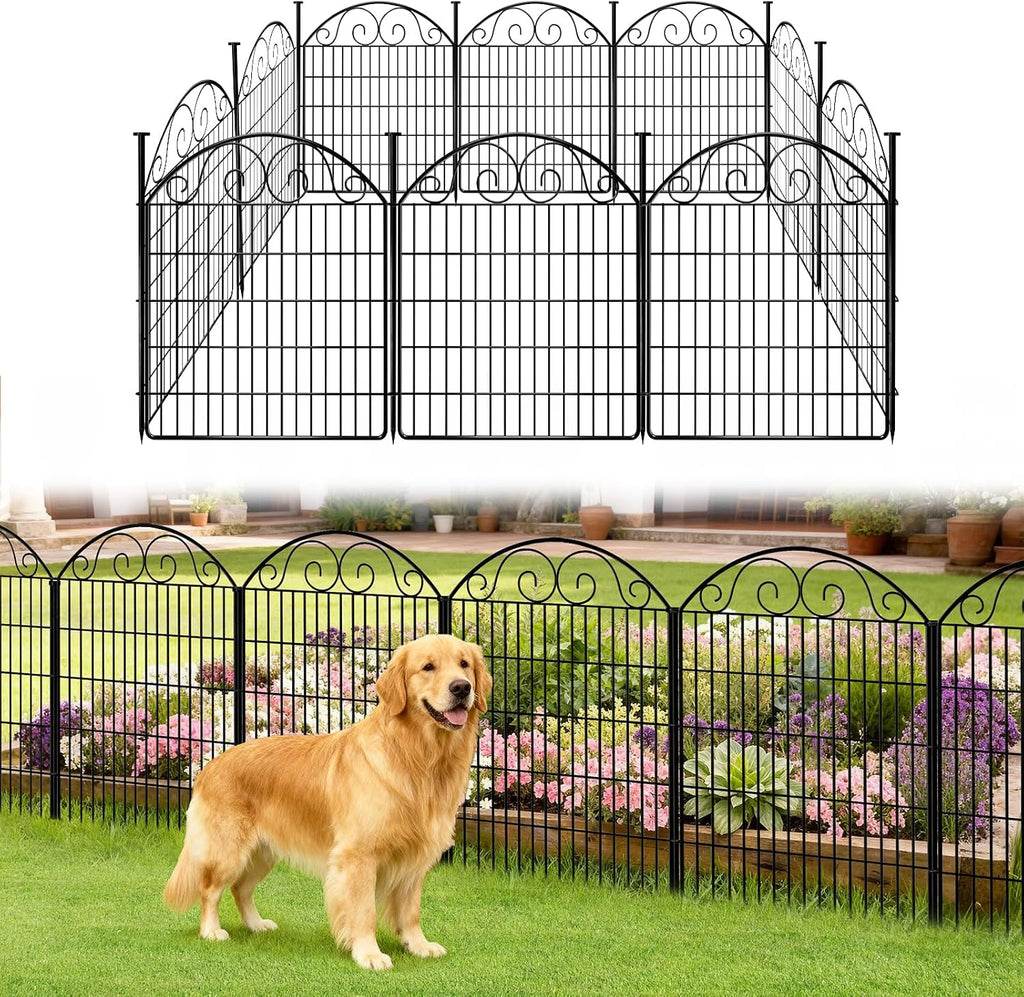 colrasn 10 panels no dig decorative garden dog, main product view