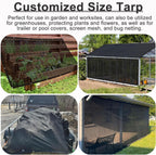 love story 20x30ft shade cloth for plant, knitted, front angle view