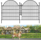 5 panels no dig decorative garden fence with, main product view