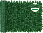 artificial ivy privacy fence screen, 240x40 inch dense, main product view