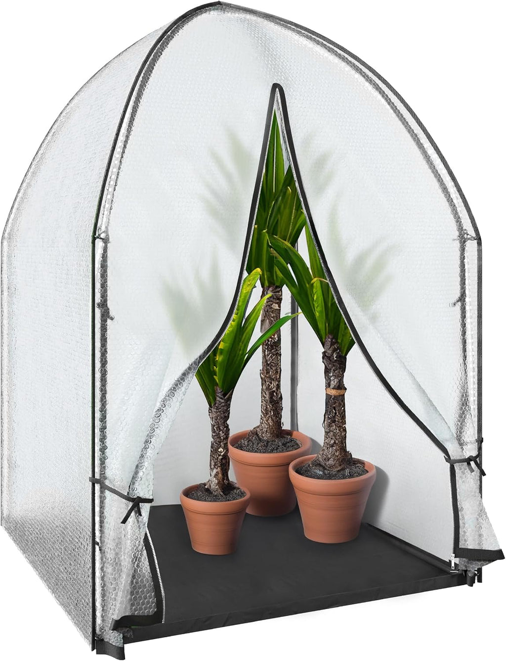 bio green icedome winter tent for plants, 3-layer, main product view