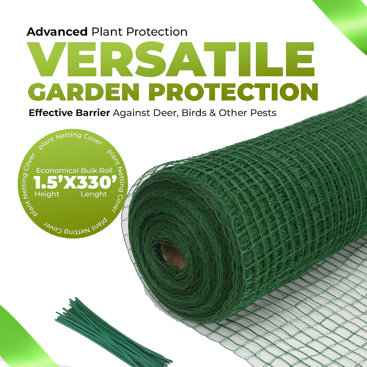 arborvitae netting wrap – deer protection for trees, package contents