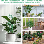 Plant Trellis for Potted Plants 12 Pack Stackable Indoor Outdoor Climbing Houseplant Support with Garden Wire for Pothos Hoya Ivy Flower