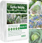 gonlei garden netting 10 x 50 ft ultra shown in use