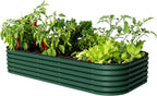 vego garden raised garden bed kit, 17" tall, main product view