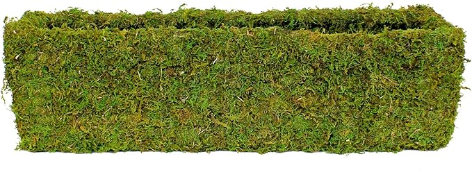 SuperMoss (29360) MossWeave Window Box Planter, Fresh Green, 30"