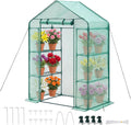 vevor walk-in greenhouse, 55.5" x 28.3" x 78.7", main product view