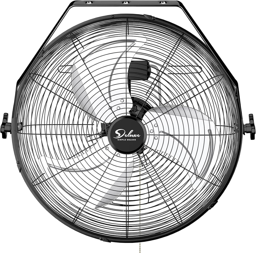 simple deluxe 18 inch industrial wall mount fan, main product view