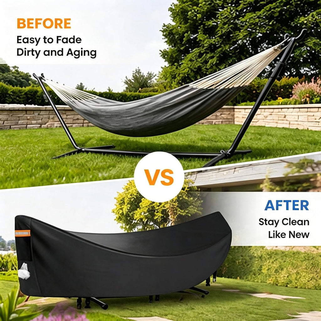 Hammock Cover for Pawleys Island Patio Hammock PT-H6 2023-2026 | Outdoor Patio Heavy Duty Full Coverage Protector