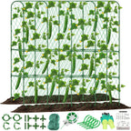 cucumber trellis for raised bed 5.4x5.5ft u-shape adjust, main product view