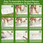 clear mini greenhouse indoor, small stackable tabletop portable, package contents