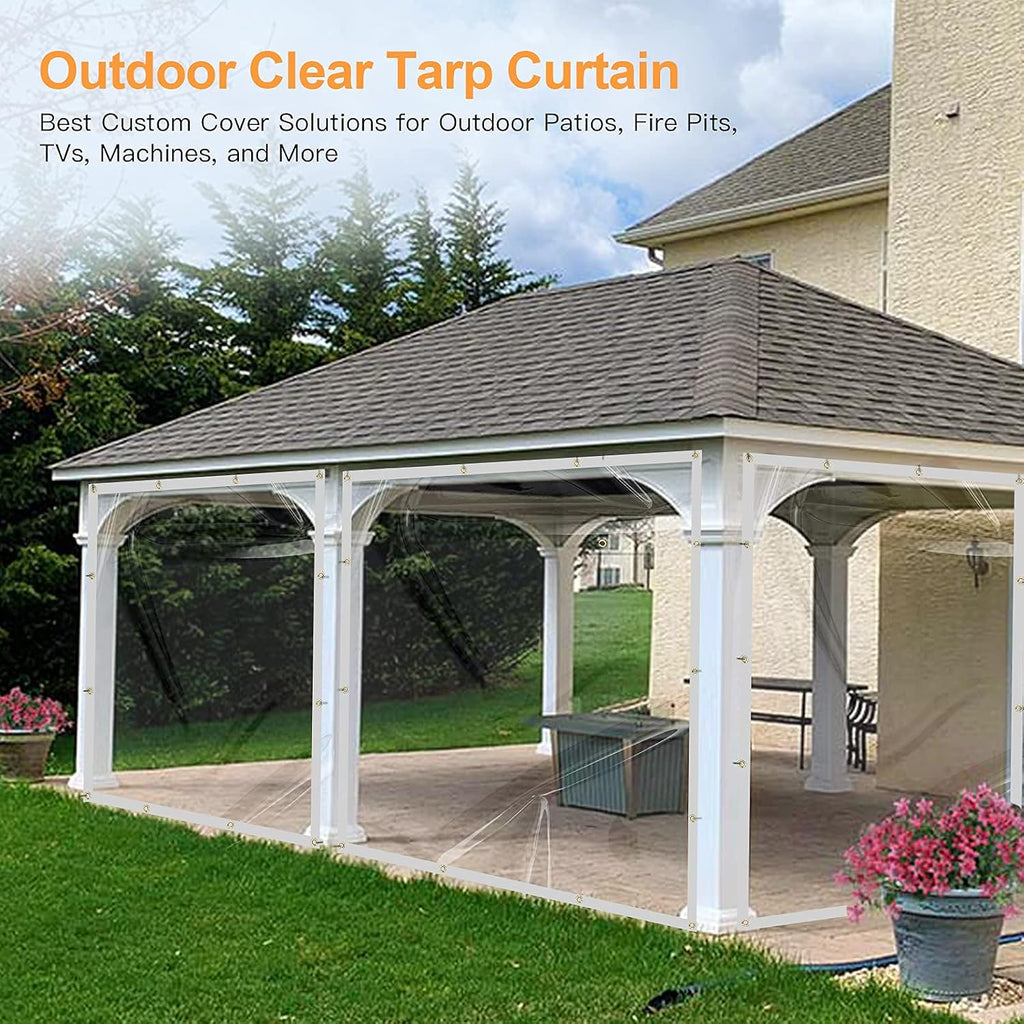 20ft outdoor clear tarp curtain waterproof wind-proof 24, package contents