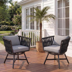 grand patio swivel dining chairs set of 2, main product view