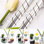 Bonsai Tool Set, 20 Pcs 4.5cm Round Bonsai Pot Bottom Grid Mat Mesh and 3 Roll Anodized Aluminum Wire Soft DIY Jewelry Crafts Versatile Painted Metal Cord for DIY Jewelry Craft Making