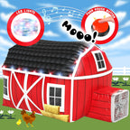 w&o farmhouse barn inflatable fort with lights &, main product view