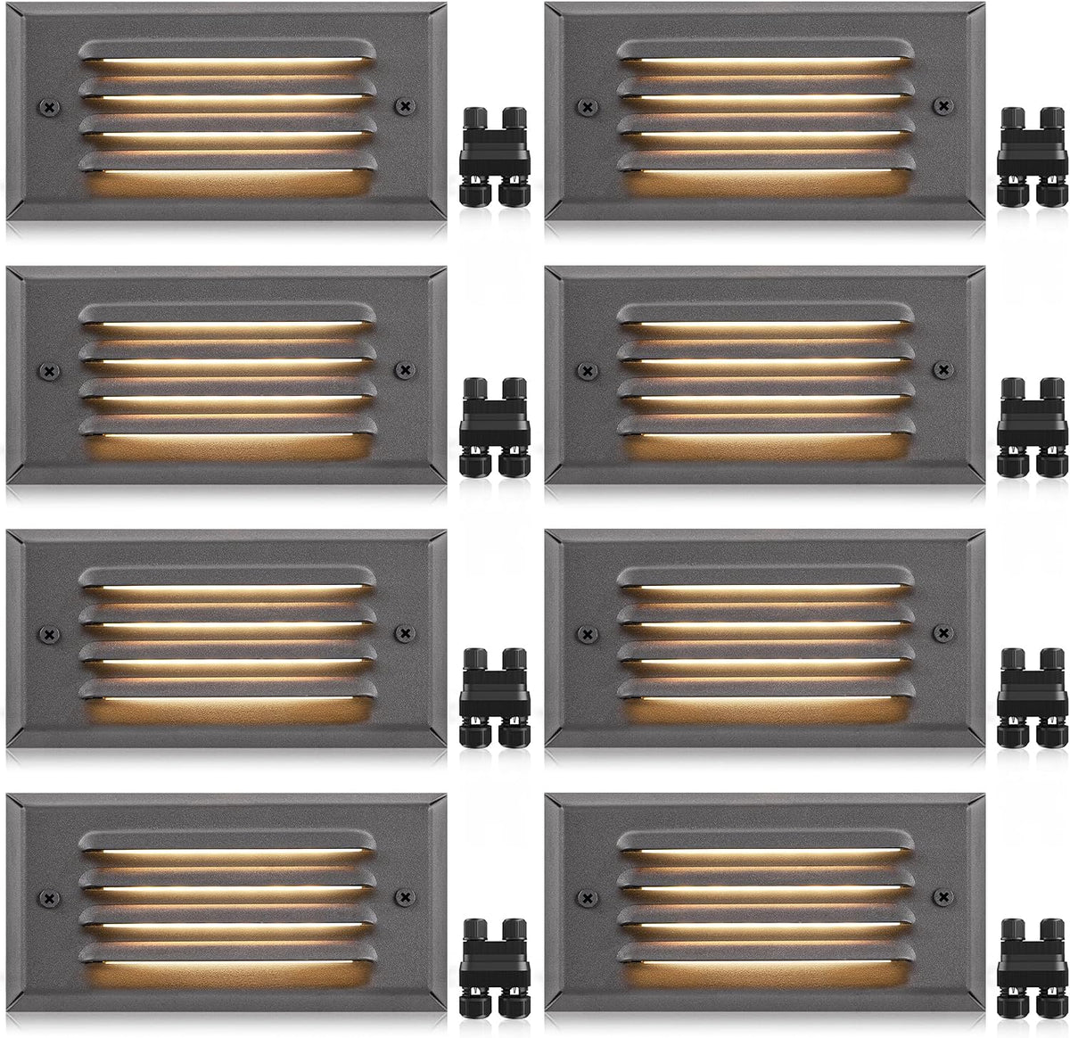 sunvie 5w low voltage step lights 6 inch, main product view