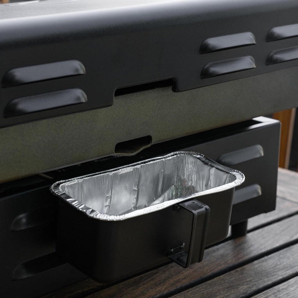 Blackstone OTG Outdoor Tabletop Griddle with Built-in Hood, Black, 22 Inch | Portable Grill Appliance for Camping, Tailgate Grilling, and On-the-Go Kitchen Cooking