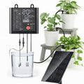 49ft solar drip irrigation system with usb charging, main product view