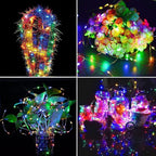 Cool White ⇋ Multicolor 66Ft 200LED Christmas Fairy Lights Plug in with Remote, Waterproof String Lights Outdoor Indoor 8 Modes with Timer, Twinkle Lights for Girl's Room Garden Christmas Decorations