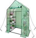 heyfurni walk in greenhouse with shelves,walk-in plant green, main product view