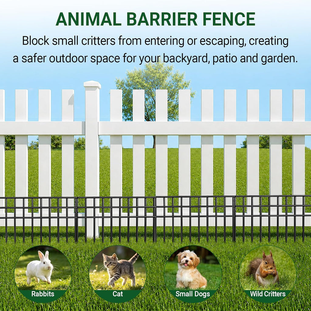 mixc 30 pack animal barrier fence, 42.5ft x, package contents