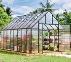 16x10x10 ft large greenhouse for outdoor, easy assembly, main product view