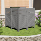 zzm gray privacy fence panels outdoor decorative air, main product view